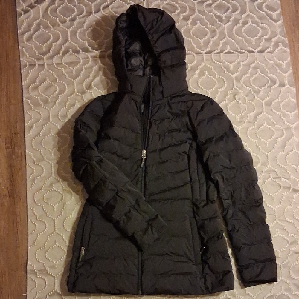 32 Degrees Women's Charcoal Puffer Jacket